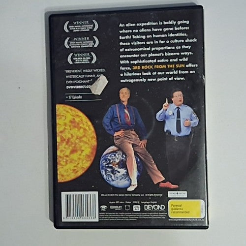3rd Rock from the Sun : Season 3 (DVD, 1998, 3-Disc) Region 4