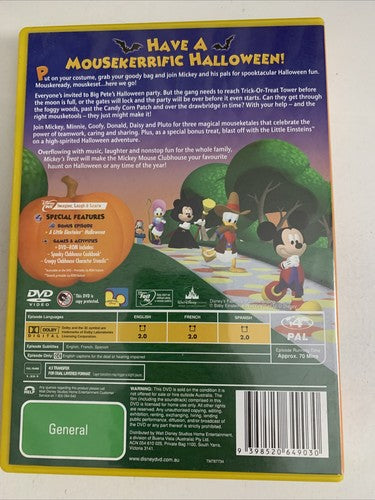 Mickey Mouse Clubhouse: Mickey's Treat (DVD, 2006) Disney Region 4