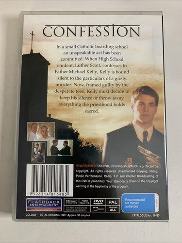 Confession (DVD, 2005) Chris Pine, Cameron Daddo Region 4 NEW