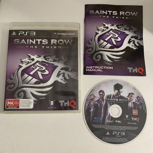 Saints Row: The Third PS3 Sony PlayStation 3 Game Complete