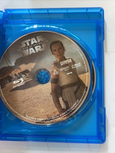 Star Wars : The Rise of Skywalker (Blu-ray, 2019, 2-Disc) All Regions