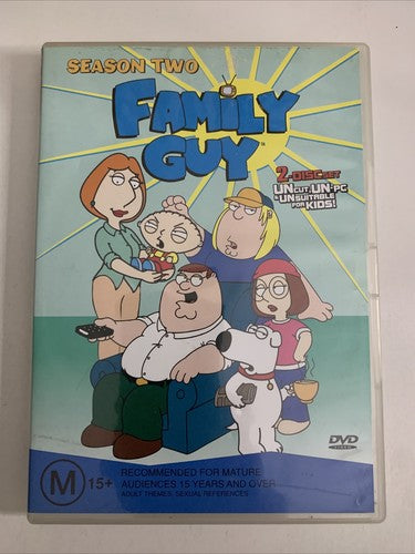 Family Guy : Season 2 (DVD, 2000, 2-Disc) Region 4