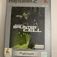 Tom Clancy's Splinter Cell PS2 Sony PlayStation 2 PAL Game