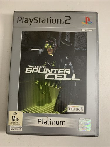 Tom Clancy's Splinter Cell PS2 Sony PlayStation 2 PAL Game