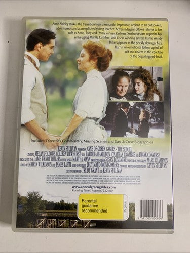 Anne of Green Gables: The Sequel (DVD, 1988, 2-Disc) Region 4