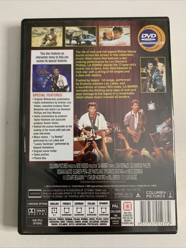 La Bamba (DVD, 1987)