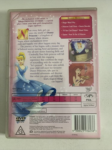 Disney Princess Stories: A Gift from the Heart : Vol 1 (DVD, 2005) Region 4