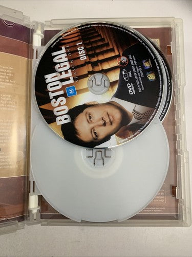 Boston Legal : Season 1 (DVD, 2004, 5-Disc) Region 4