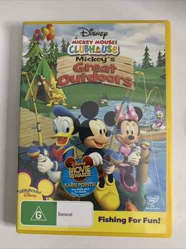Disney Mickey Mouse Clubhouse : Mickey's Great Outdoors (DVD, 2010) Region 4
