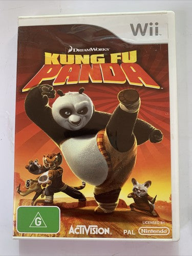 Kung Fu Panda Nintendo Wii PAL 2008 Game Complete