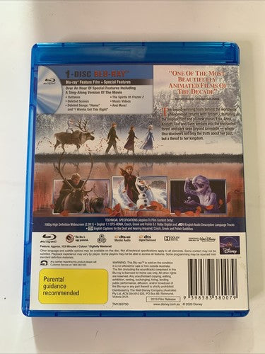 Frozen II (Blu-ray, 2019) Disney Animated Film All Regions