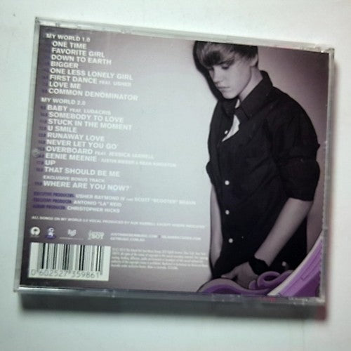 Justin Bieber – My Worlds (CD, 2010) Australasia 2735986