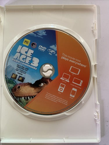 Ice Age: Dawn of the Dinosaurs (DVD, 2009) Animated Film Region 4