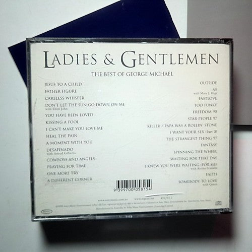 Ladies & Gentlemen (The Best Of George Michael) (CD, 2003) Australia 491705 2
