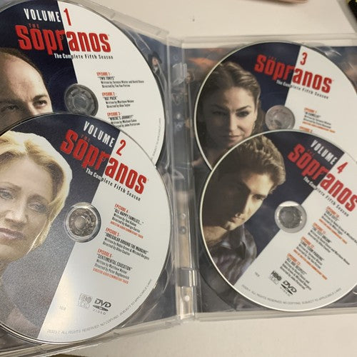 The Sopranos : Season 5 (DVD, 2003, 4-Discs) Region 4