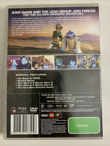 LEGO Star Wars: The Padawan Menace (DVD, 2011) Region 4