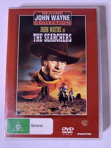 The Searchers (DVD, 1956) John Wayne, Gig Young, Natalie Wood  Region 4