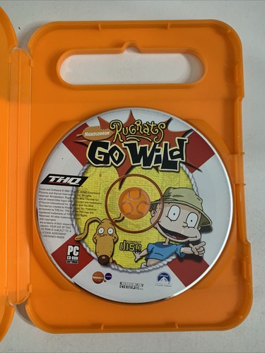 Rugrats Go Wild PC Windows CD-ROM THQ Game