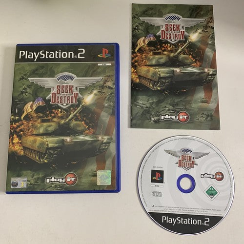 Seek And Destroy PS2 Sony PlayStation 2 PAL Game  Complete