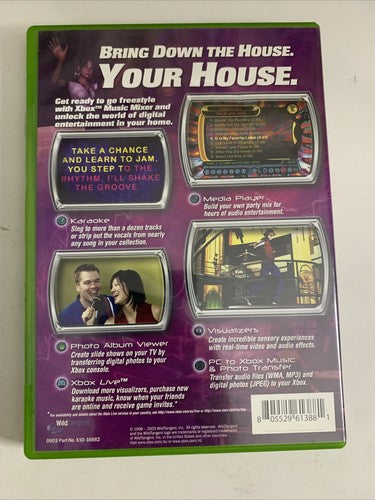 Music Mixer Microsoft XBOX Original PAL  2003 Game