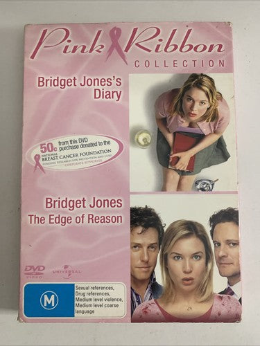Bridget Jones Diary / Bridget Jones: The Edge of Reason (DVD, 2001, 2-Disc)