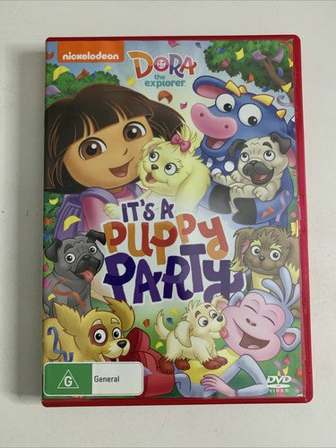 Dora the Explorer: It's a Puppy Party! (DVD, 2016) Region 4