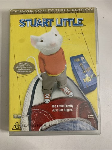 Stuart Little (DVD, 1999) Michael J. Fox, Geena Davis, Hugh Laurie Region 4