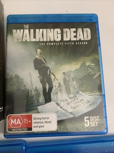 The Walking Dead: The Complete Seasons 1-5 (Blu-ray, 20-Disc) Region B