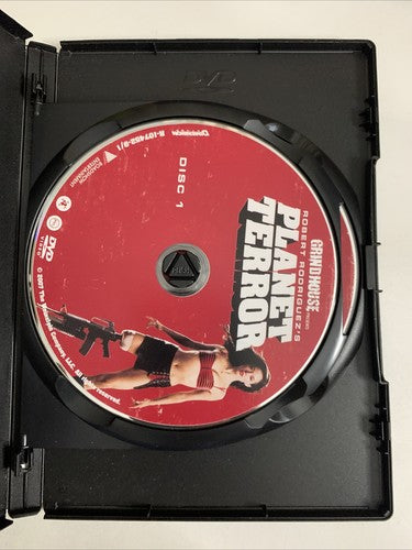 Planet Terror (DVD, 2007) Bruce Willis, Josh Brolin, Rose Mcgowan Region 4