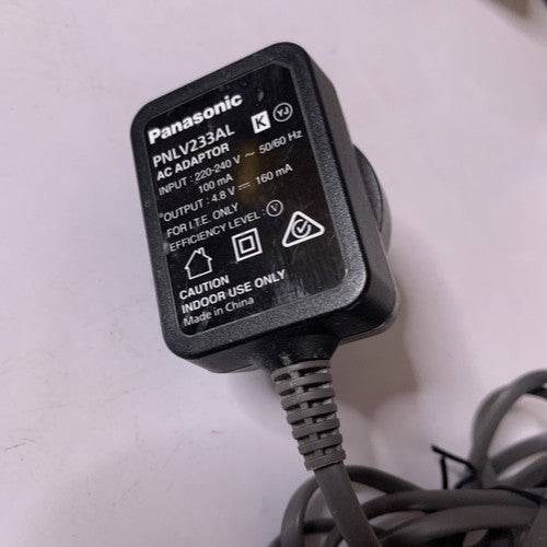 Genuine Panasonic PNLV233AL AC Adaptor 4.8V 160mA For Cordless Phone Base