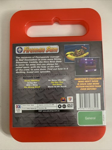 Fireman Sam: Sticky Situation (DVD, 2009) Animation Region 4