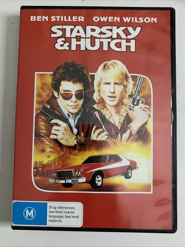 Starsky & Hutch (DVD, 2004) Ben Stiller, Snoop Dogg, Owen Wilson Region 4 NEW