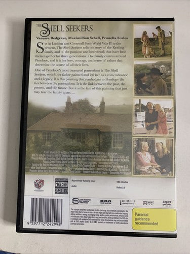 Rosamunde Pilcher: The Shell Seekers (DVD, 2006) Region 4 NEW