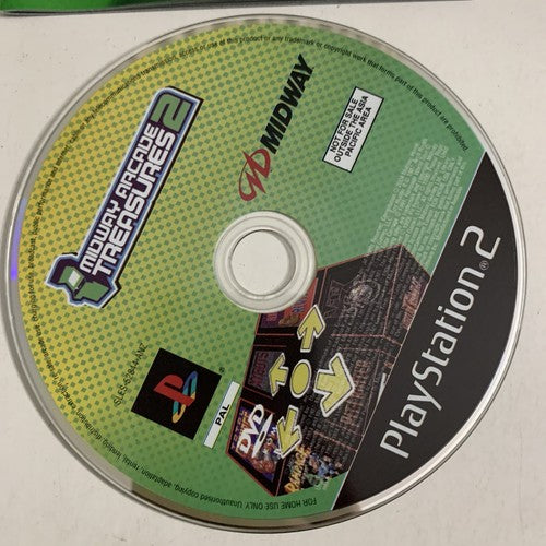 Midway Arcade Treasures 2 (Sony PlayStation 2, 2004) PAL Game Complete