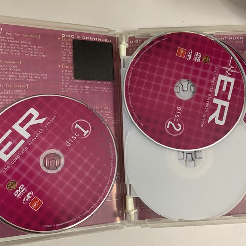 ER: The Complete Season 11 (DVD, 2005, 6-Disc) Region 4