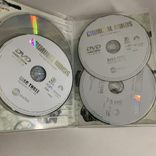 Criminal Minds : Season 12 (DVD, 2017, 5-Disc) Region 4