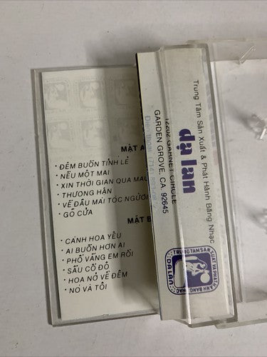 Hoa Nở Về Đêm – Dạ Lan Tape 006 (Cassette, 1984)