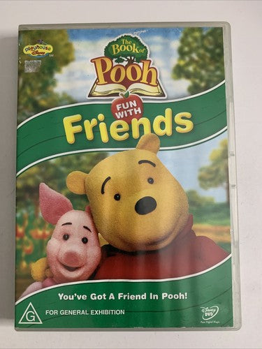 Book of Pooh: Fun with Friends (DVD, 2000) Disney Animation Region 4