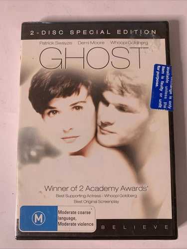 Ghost (Special Collector's Edition, DVD, 1990) Patrick Swayze, Demi Moore NEW