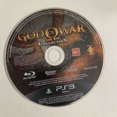 God Of War Collection PS3 PlayStation 3 Game Complete