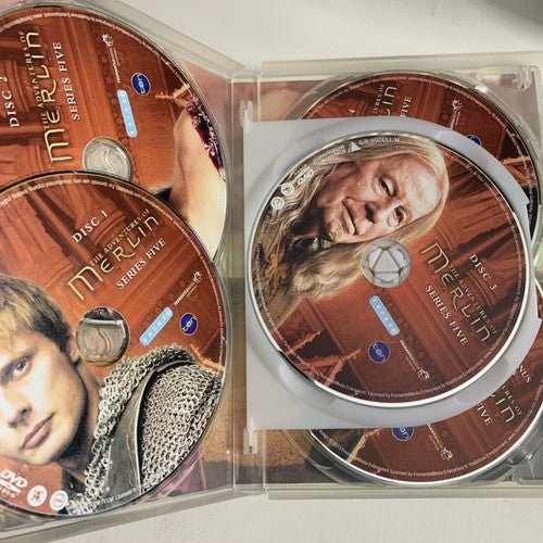 The Adventures of Merlin : Series 5 (DVD, 2012, 5-Disc) Region 4