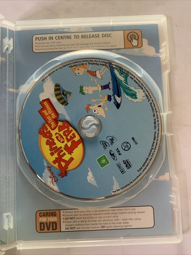 Phineas and Ferb: The Fast and the Phineas (DVD, 2008) Disney Animation Region 4