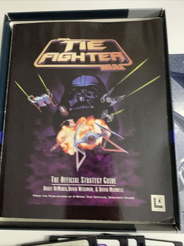 Star Wars: Tie Fighter PC 3.5'' Floppy Disc Boxed + Strategy Book Guide