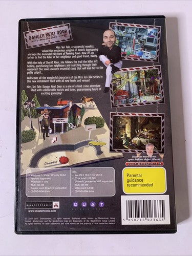 Danger Next Door: Miss Teri Tale's 3 PC Windows CD-ROM Hidden Object Game