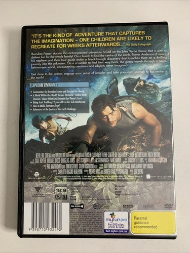 Journey to the Centre Of the Earth (DVD, 2008) Brendan Fraser Region 4