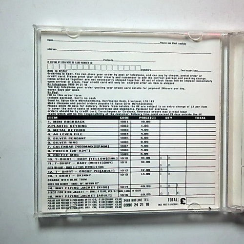 Spice Girls – Spice (CD, 1996) Australia CDV 2812