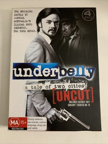 Underbelly: A Tale of Two Cities (DVD, 2008, 4-DIsc) Region 4