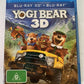 Yogi Bear 3D (Blu-ray 3D, 2010) Animated Film Region B