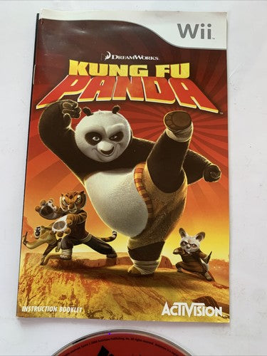 Kung Fu Panda Nintendo Wii PAL 2008 Game Complete