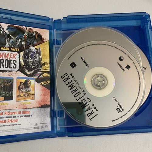 Transformers: Age of Extinction 3D (Blu-ray 3D + 2D, 2014, 3-Disc) All Regions